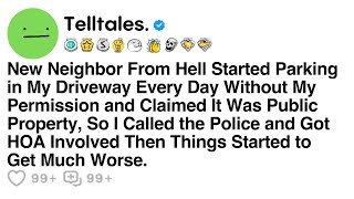 New Neighbor From Hell Started Parking In My Driveway Every Day Without My Permission And Claimed...