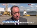 Salmond Tells Sky News: "Alistair Darling Muffed His Chance"