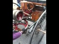 Starting an 1886 Benz Patent Motorwagen
