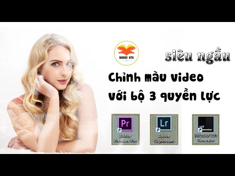 Chỉnh màu video lung linh bằng premiere và Lightroom || Mẹo blend màu video .