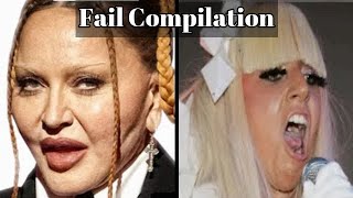 Madonna VS Lady Gaga - Fails Compilation