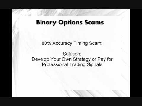 binary options are scams