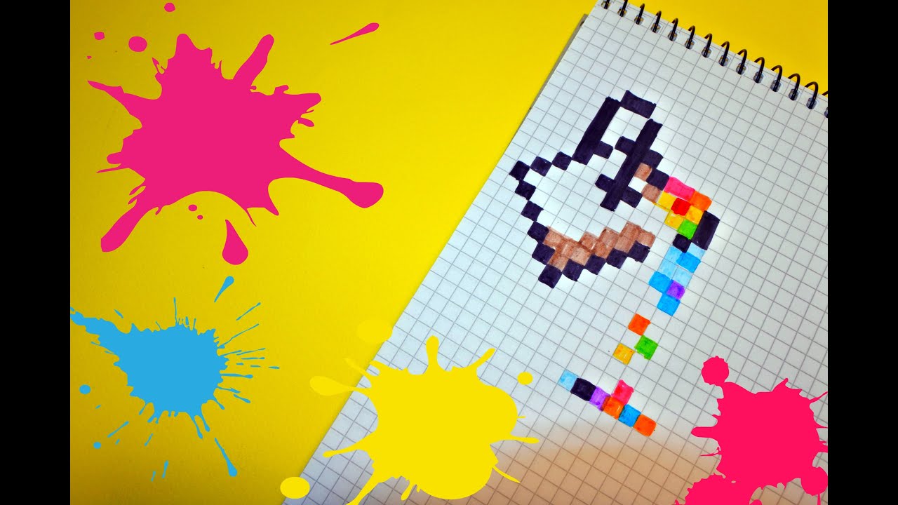 Рисуем по клеточкам для paint Рисуем по клеточкам для paint