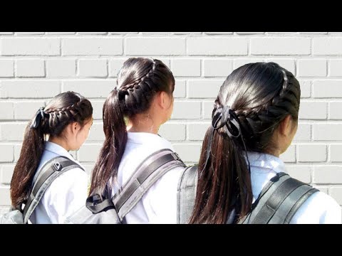ถักเปีย | ทรงผมนักเรียน | ถักเปียไปโรงเรียน | ทำผมไปเรียน ถูกระเบียบ | ทรงผม ไปโรงเรียน ง่ายๆ