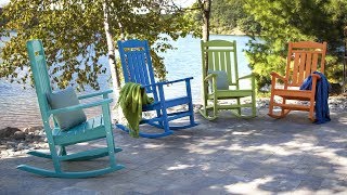 POLYWOOD® Presidential Vibrant Rocking Chairs - R100