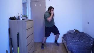 Boxing training 2019 Downward hooks with left with a horizontal held fist