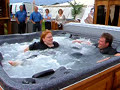 County Chairman & First Lady Get Dunked