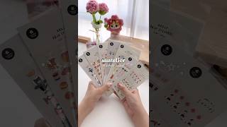 Suatelier Sticker Haul Korean Aesthetic Stickers