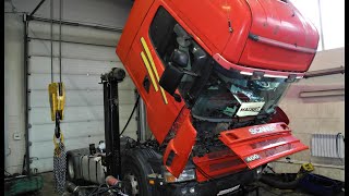 Scania R Пробег 1.5 Млн - Задиры На Гильзе И Поршне - Диагностика И Ремонт Двигателя  Dc12 / Repair