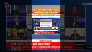 Canlı Yayında Kürt Sorunu Yok Diyen Zafer Partiliye Tokat Gibi Yanıt