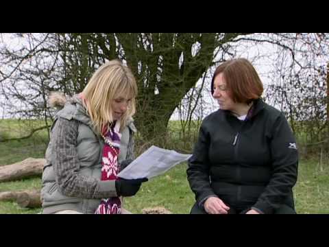 Geocaching with Michaela Strachan on BBC Countryfile