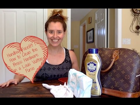 Handbag Facelift | How To Clean the Brass Hardware on a Louis Vuitton Purse