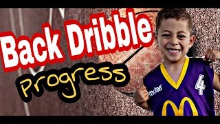 Jc the bless 5 years old basketball back drible progress