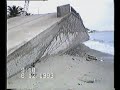 Roccella Jonica - Danni causati dalla mareggiata del " 93