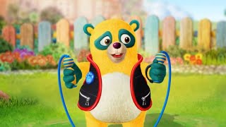 Special Agent Oso Jumping Rope Behind The Feet Change Speed 0.85