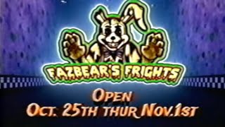 Fazbear Fright Tv Commercial The Horror Attraction