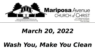 2022-03-20 - Wash You, Make You Clean - Nathan Franson