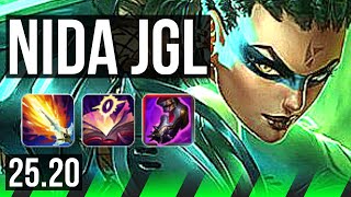Nidalee Vs Khazix Jgl 18214, 43K Dmg, Legendary Kr Master 25.20
