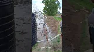Tube Well Bathing