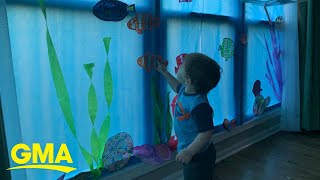 Mom Transforms House Into Under The Sea Aquarium For Sons Birthday In Quarantine L Gma Digital