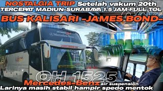 Trayek Lama Jalan Lagitrip Kalisari Patas Jatim Madiun - Surabaya Tercepat 1.5 Jam Full Tol