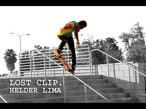 Backside Noseblunt Ocean View 11 Stair Rail Skateboarding Lost Clip #9 Helder Lima