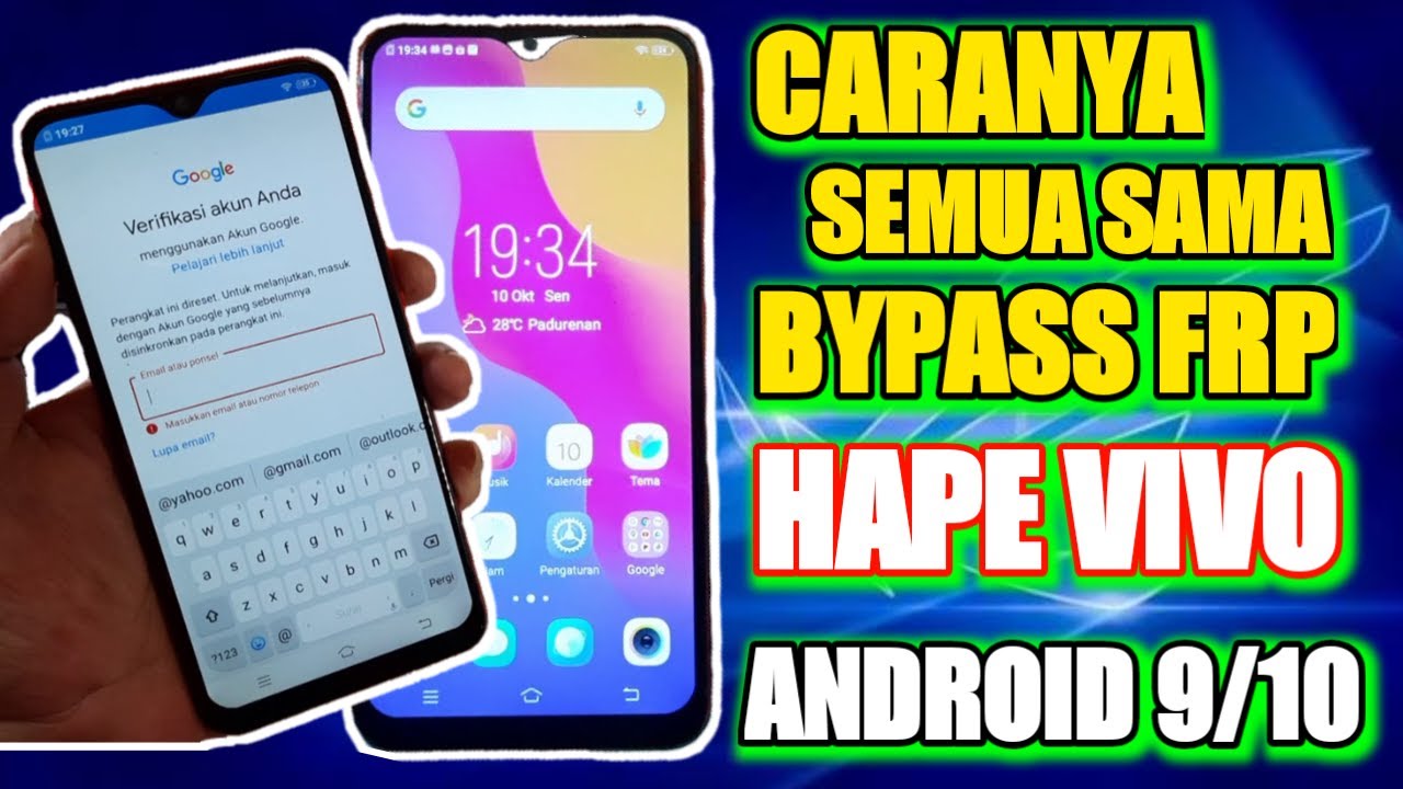 BYPASS FRP GOOGLE ACCOUNT SEMUA VIVO ANDROID 9/10 BYPASS FRP GOOGLE ACCOUNT SEMUA VIVO ANDROID 9/10