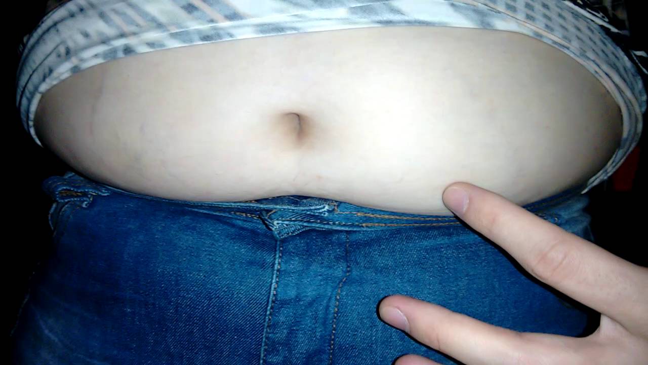 Belly show masturbate image