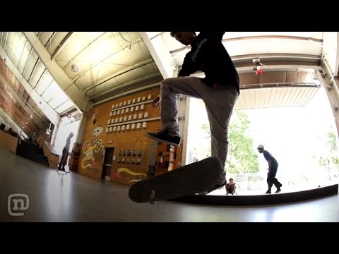 Slow Motion Skateboarding 360 Flip Late Flip w/ Carlos Lastra