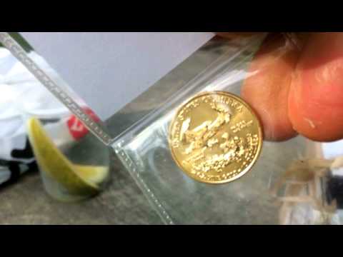 Ounce Gold American Eagle Coin - Unboxing | How To Save Money And ...