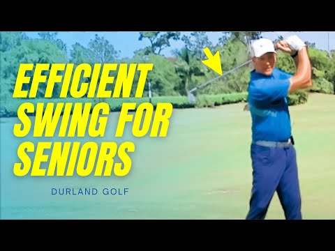 GOLF TIP | The Most Efficient GOLF SWING FOR SENIORS