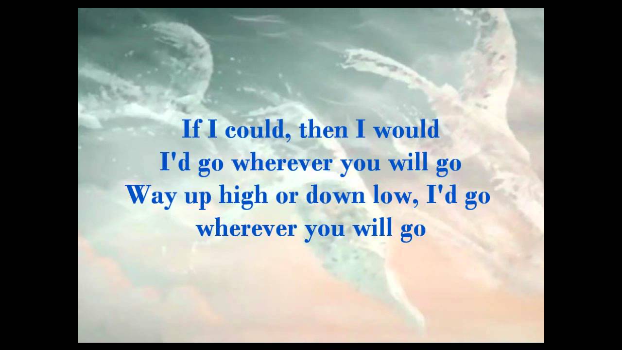 WHEREVER YOU GO LYRICS wherever you go lyrics: