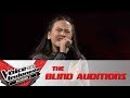 Sabita "Scared To Be Lonely" | The Blind Auditions | The Voice Kids Indonesia Season 2 GTV 2017