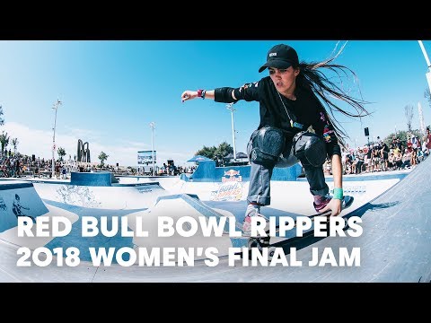 Women's Final Skate Jam Session at Red Bull Bowl Rippers 2018