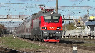 Электровоз Эп20-043 С Поездом № 739 Москва - Брянск