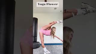 Flexible Yoga Stretching Split Home Workout