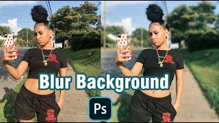 How To Edit Blur Background In Adobe Photoshop 2021 Khmer