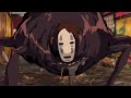 "Spirited away" - Chihiro spirits No-face's soul away from the bath house