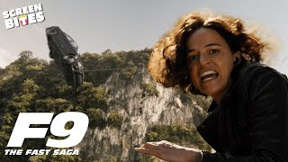The Car Rope Swing | F9: The Fast Saga (2021) | Screen Bites