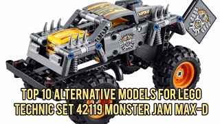 Top 10 Alternative Models For Lego Technic Set 42119 Monster Jam Max-D
