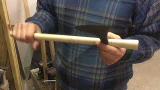 Fitting A Through The Top Tomahawk Handle