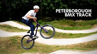 First time at the BMX track on the Canyon Stiched 360 jump bike!