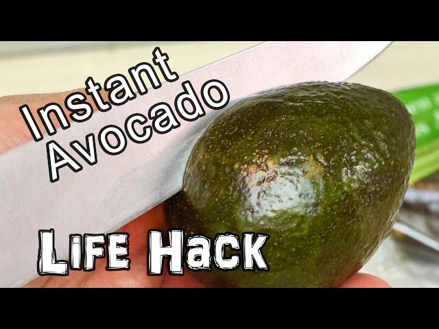 Life Hack: Instantly Ripe Avocado -