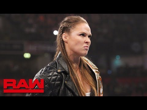 Ronda Rousey reminds Becky Lynch who sheโs dealing with at Survivor Series: Raw, Nov. 5, 2018