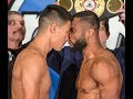 Dimitrij Biwol vs Jean Pascal - ważenie i przepychanki