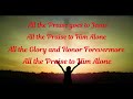 All the Praise lyric video by Patience Tez