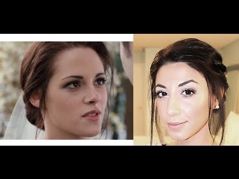 requested tutorial of how Bella wore her hair for the wedding scene 
