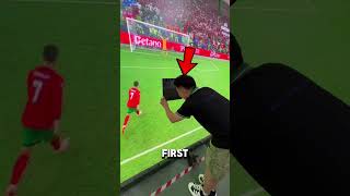 Ronaldos Screen Suddenly Turned Off