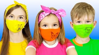 Wear Your Mask Canción #2 | Canciónes Infantiles Con Tim Y Essy