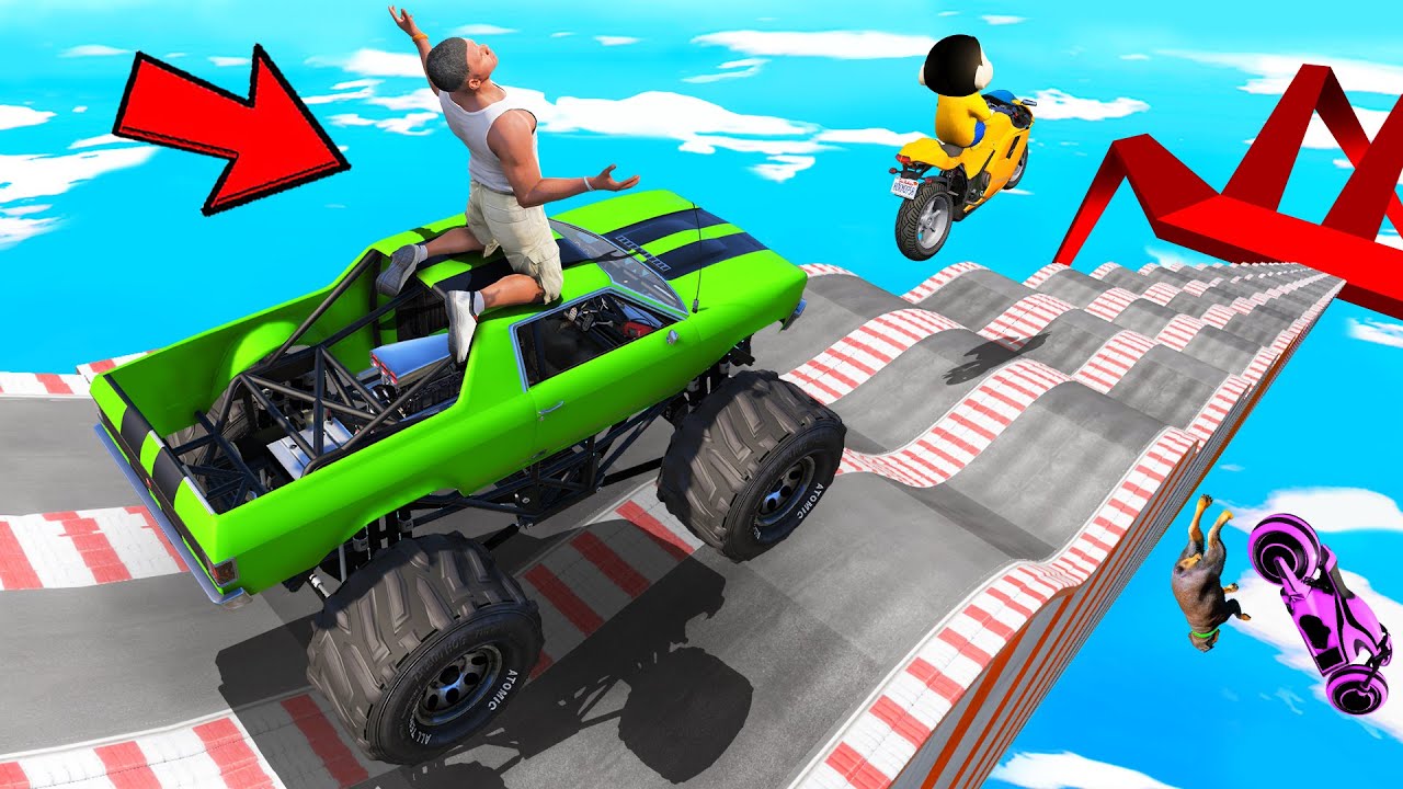 SHINCHAN AND FRANKLIN TRIED THE IMPOSSIBLE BUMPY ROADS SHINCHAN AND FRANKLIN TRIED THE IMPOSSIBLE BUMPY ROADS